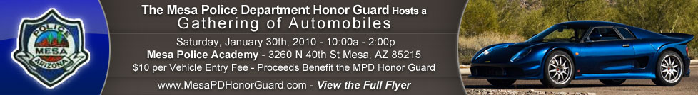 Mesa Police Department Honor Guard