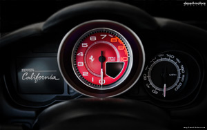 2010 Ferrari California Interior Wallpaper